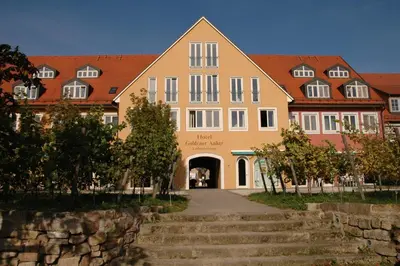 Das Gebäude in dem sich das Hotel befindet