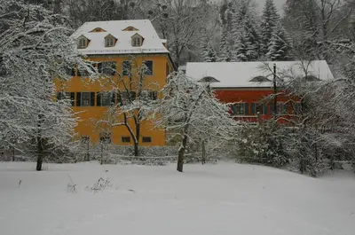Dichterhaus Dresden im Winter