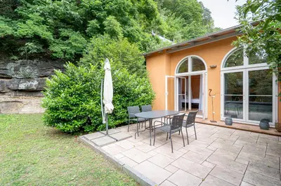 Ein Garten an der Unterkunft Albergo-Toscana