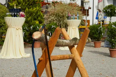 Ein Garten an der Unterkunft Tannmühle Hotel und Restaurant GmbH