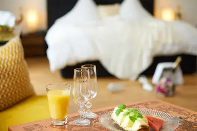 Getränke in der Unterkunft Tannmühle Hotel und Restaurant GmbH