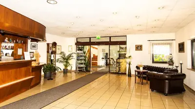 Lobby/Rezeption in der Unterkunft Hotel Zur Post