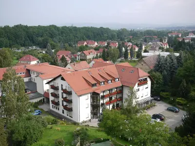 Das Gebäude in dem sich das Hotel befindet