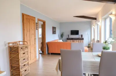 TV/Unterhaltungsangebot in der Unterkunft Ferienhaus Stiller Fritz
