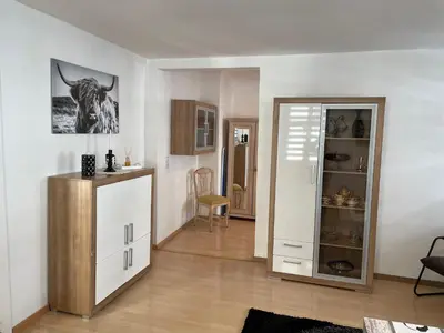 Küche/Küchenzeile in der Unterkunft Ferienwohnung Stohn