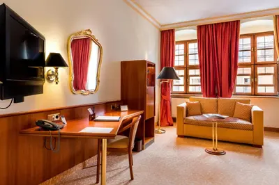 TV/Unterhaltungsangebot in der Unterkunft Romantik Hotel Bülow Residenz