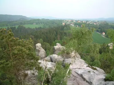 Naturlandschaft in der Nähe der Ferienwohnung