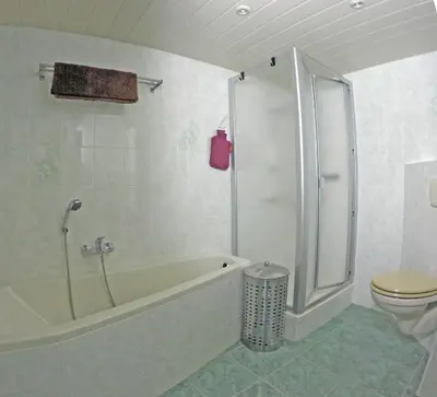 Ein Badezimmer in der Unterkunft Ferienwohnung Großmann