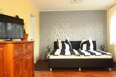 TV/Unterhaltungsangebot in der Unterkunft Ferienwohnung Großmann