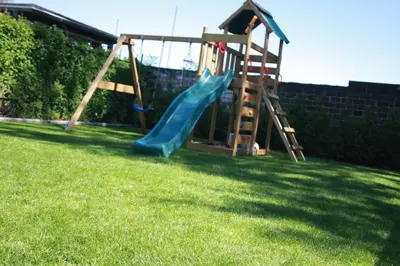 Ein Kinderspielbereich in der Unterkunft mySeenland
