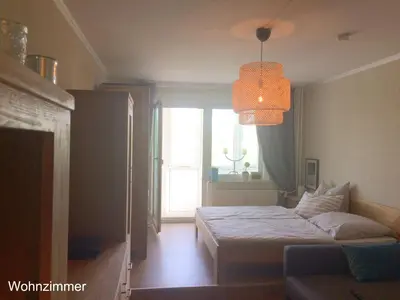 Ein Bett oder Betten in einem Zimmer der Unterkunft Apartment Anna