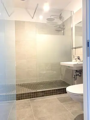Ein Badezimmer in der Unterkunft Apartment Anna