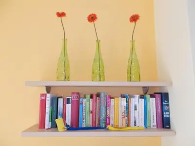 Die Bibliothek in der Ferienwohnung
