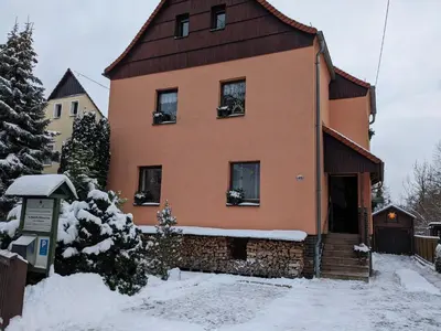 Ferienwohnung Dresden Nickern im Winter
