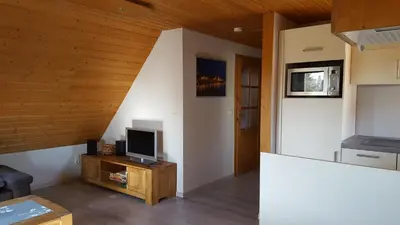 TV/Unterhaltungsangebot in der Unterkunft Ferienwohnung Dresden Nickern