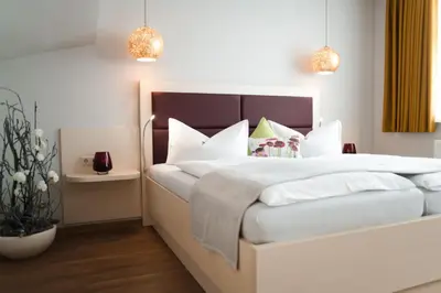 Ein Bett oder Betten in einem Zimmer der Unterkunft Altstadt-Apartment
