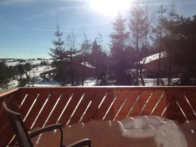 Naturlandschaft in der Nähe des Ferienhauses