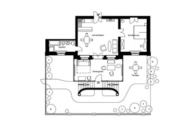 Grundriss der Unterkunft Ferienwohnung Villa Haniel Edmund