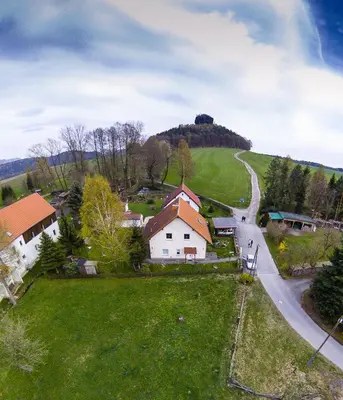 Naturlandschaft in der Nähe der Ferienwohnung