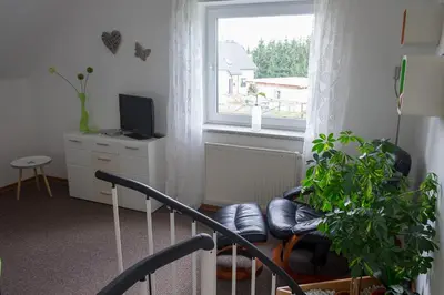 TV/Unterhaltungsangebot in der Unterkunft Am Zirkelstein 38 b