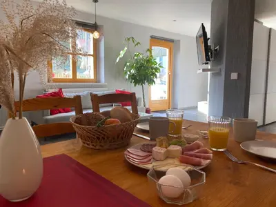 Essen in der Pension oder in der Nähe
