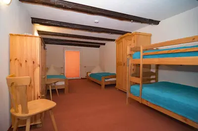 Ein Bett oder Betten in einem Zimmer der Unterkunft Pferdehof Berger