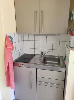 Küche/Küchenzeile in der Unterkunft Ferienhaus Hering