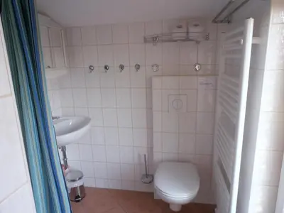 Ein Badezimmer in der Unterkunft Ferienhaus Hering