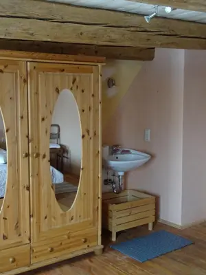 Ein Badezimmer in der Unterkunft Urselhof