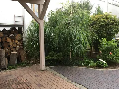 Ein Garten an der Unterkunft Appartment Maggy