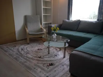 Ein Sitzbereich in der Unterkunft Apartments mit 2 Schlafzimmern