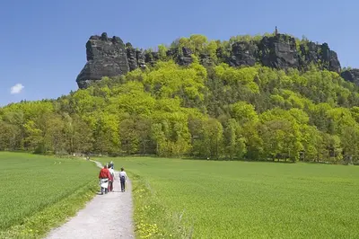 Naturlandschaft in der Nähe des Hotels