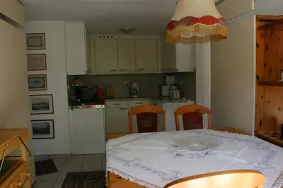 Küche/Küchenzeile in der Unterkunft Ferienwohnung Erzgebirge