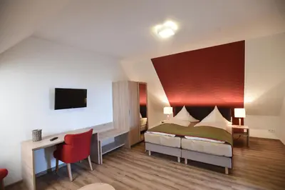 TV/Unterhaltungsangebot in der Unterkunft Hotel Neue Höhe