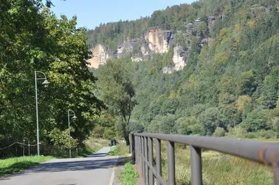 Naturlandschaft in der Nähe der Ferienwohnung