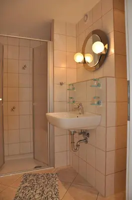 Ein Badezimmer in der Unterkunft Ferienwohnung Richter