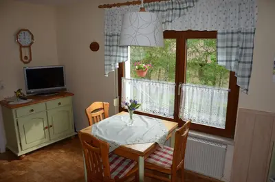 TV/Unterhaltungsangebot in der Unterkunft Ferienwohnung Richter
