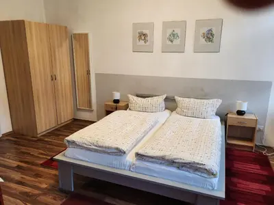 Ein Bett oder Betten in einem Zimmer der Unterkunft Pension Olé