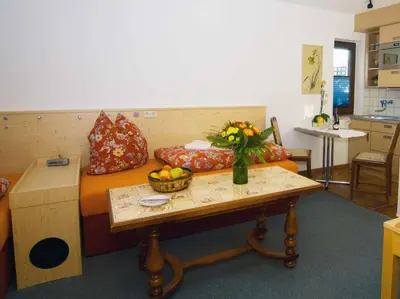 Ein Sitzbereich in der Unterkunft Separatè im Haus Carmen