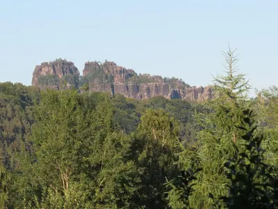 Naturlandschaft in der Nähe der Ferienwohnung