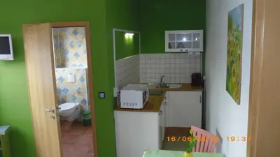 Ein Badezimmer in der Unterkunft Ferienwohnung Morgensonne