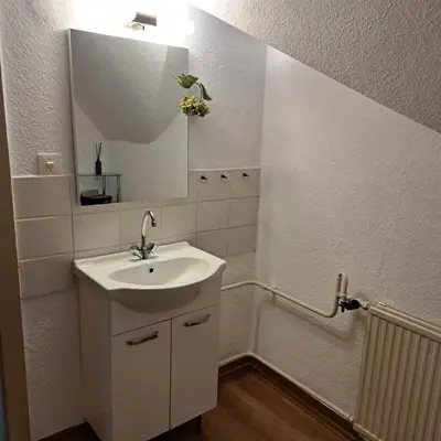Ein Badezimmer in der Unterkunft Ferienhaus Luise