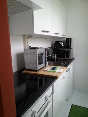 Küche/Küchenzeile in der Unterkunft Apartment Hagen Nähe TU Altstadt