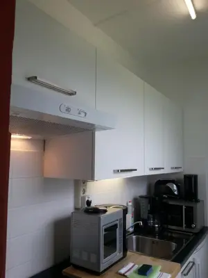 Küche/Küchenzeile in der Unterkunft Apartment Hagen Nähe TU Altstadt