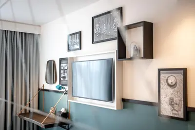 TV/Unterhaltungsangebot in der Unterkunft Hotel Indigo Dresden - Wettiner Platz by IHG
