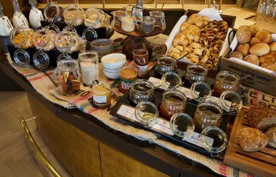 Essen im Hotel oder in der Nähe