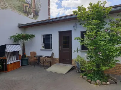 Das Gebäude in dem sich das Privatzimmer befindet