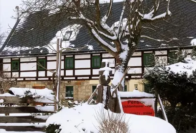 Lichtenhainer Hof im Winter