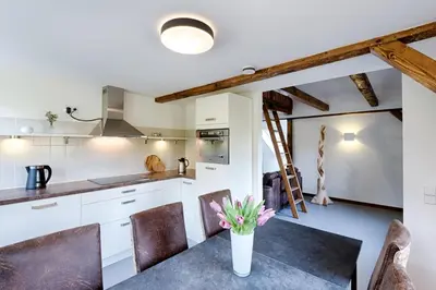 Küche/Küchenzeile in der Unterkunft Villa Richter