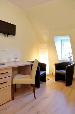 TV/Unterhaltungsangebot in der Unterkunft Gasthof und Hotel Roter Hirsch